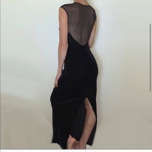 Vintage Velvet bodycon dress